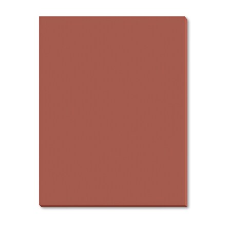 Pacon Riverside Construction Paper, 76lb, 18 x 24, Brown, 50PK 103470